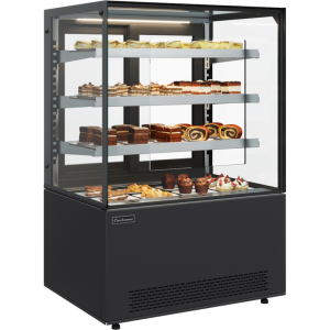Витрина кондитерская Carboma KC71-110 VV 0,9-2 (9005) открытая