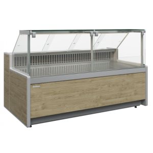 Витрина нейтральная Carboma GC111 N 3,75-1 (1010 (Мариель)) (газлифт, без боковин)