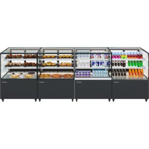 Витрина нейтральная Carboma KC78-150 N 1,2-1 (9005) - Изображение 7