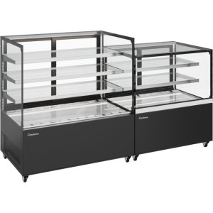 Витрина кондитерская Carboma KC78-110 VV 0,9-2 (открытая) (9005) - Изображение 2