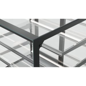 Витрина кондитерская Carboma KC78-130 VV 1,2-1 (9005) - Изображение 4