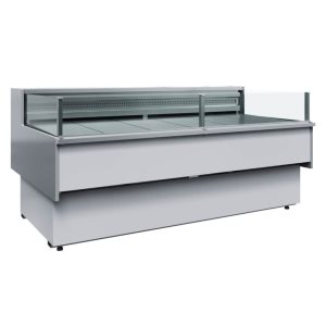 Витрина холодильная Carboma GC110 VM 2,0-2 (ВХСо-2,0 Carboma CG 110 (динамика)) (сталь)