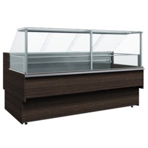 Витрина холодильная Carboma GC110 VV 2,0-1 (ВХСр-2,0 Carboma CG 110 (динамика)) (1005 венге)