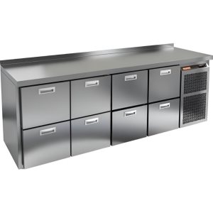 Стол холодильный среднетемпературный HiCold GN 2222 BR2 TN