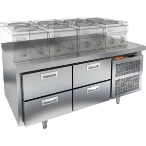 Стол охлаждаемый HiCold SN 22/TN LT М под тепловое оборудование