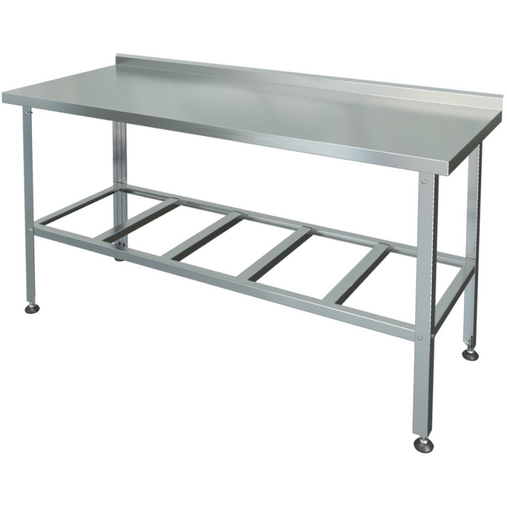 Стол производственный МХМ СРП-1-0,6/1,0 нерж.