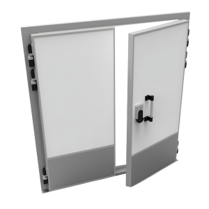 Дверь холодильная распашная двустворчатая НТ-РДД-1400*2600/120 - Изображение 4