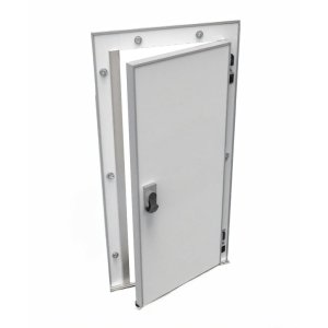 Дверь холодильная распашная одностворчатая НТ-РДО-1200*1800/80 (с металлической рамой) - Изображение 2