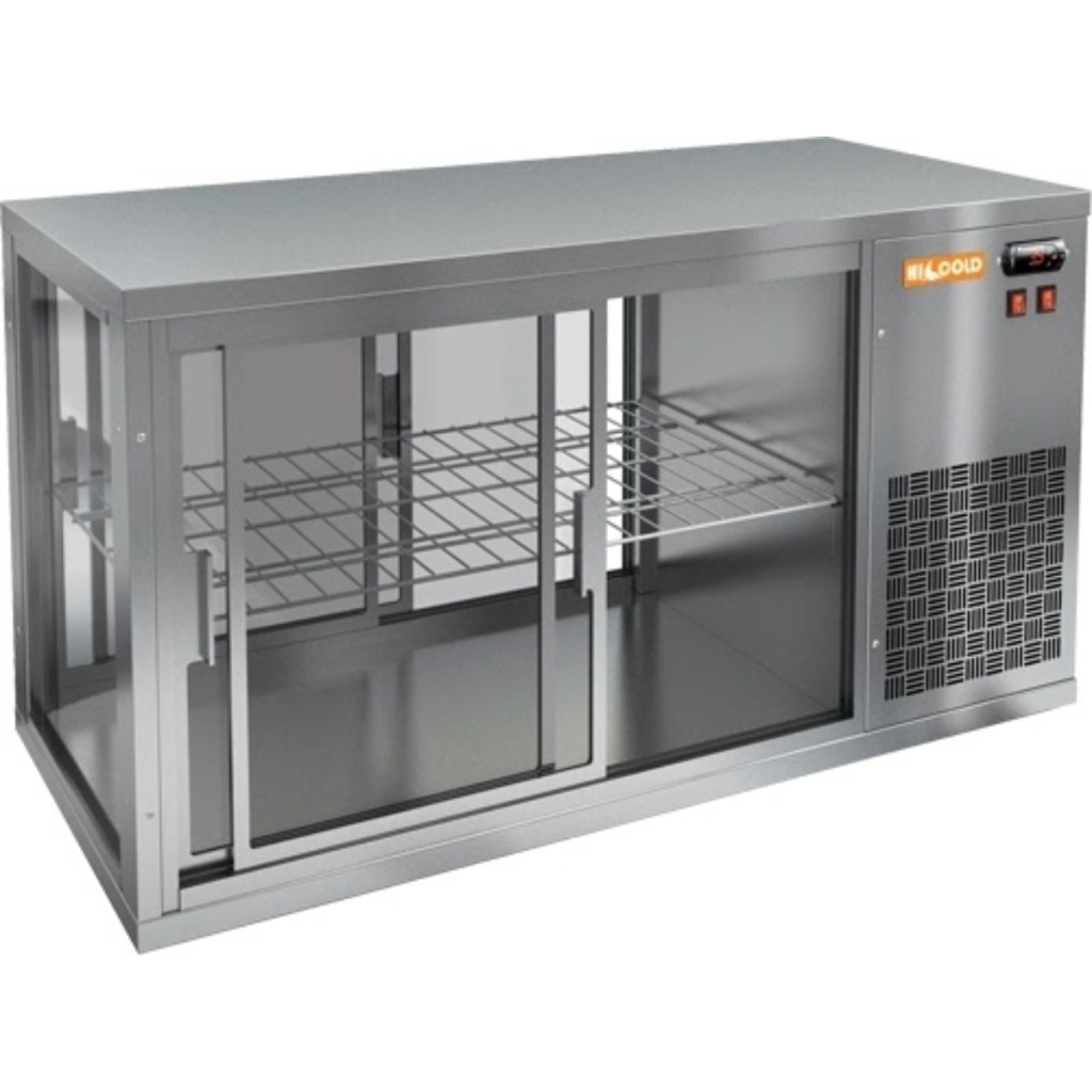 Витрина холодильная настольная HICOLD VRL Т 900 R