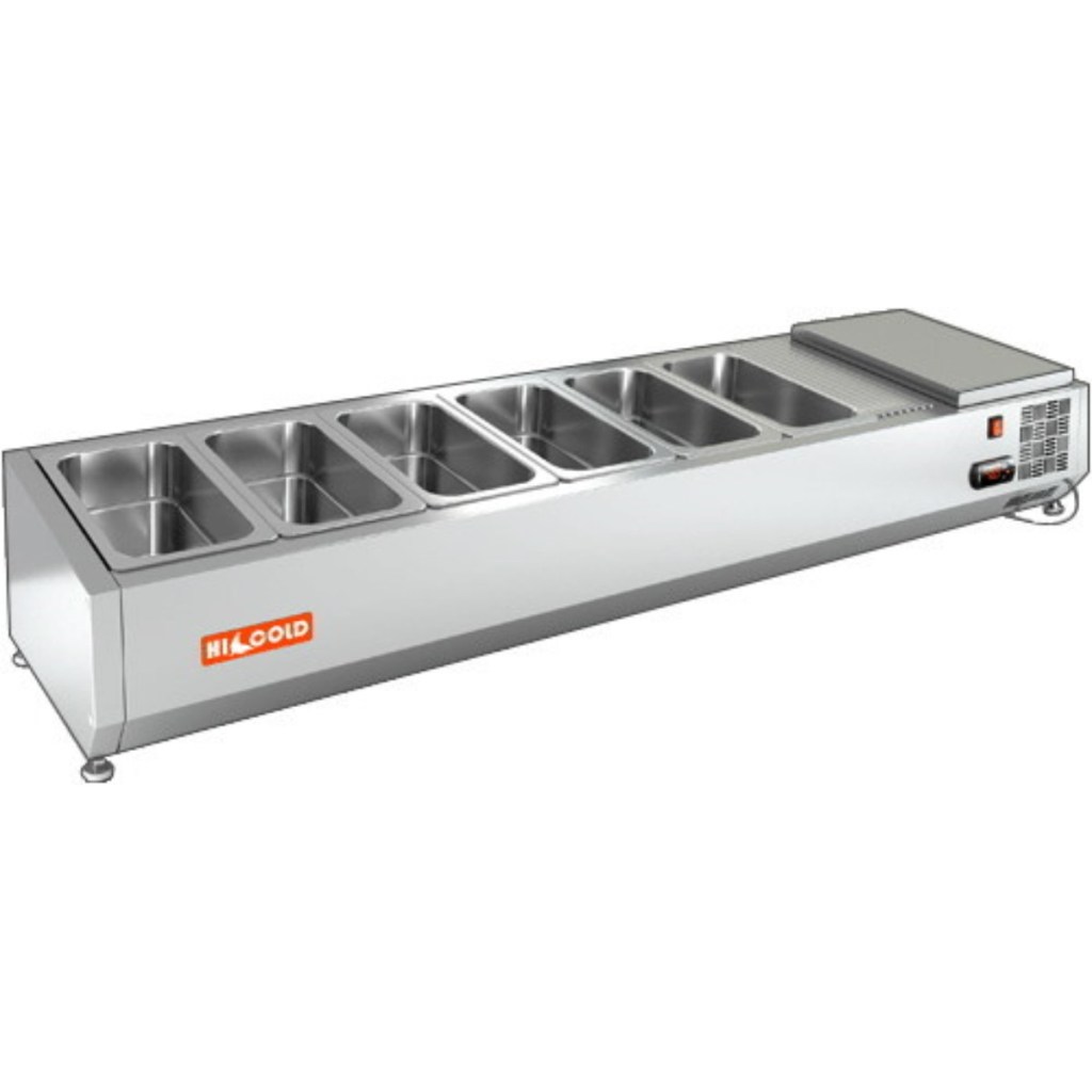 Витрина холодильная для ингредиентов HICOLD VRTO 1390 1/4