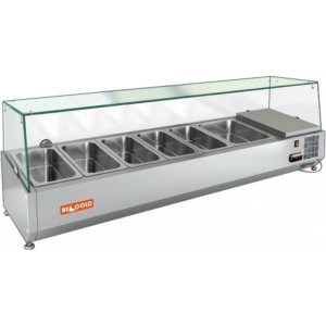 Витрина холодильная для ингредиентов HICOLD VRTG 1485 1/3