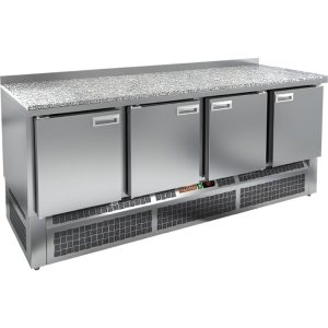 Стол холодильный среднетемпературный HiCold SNE 1111/TN камень