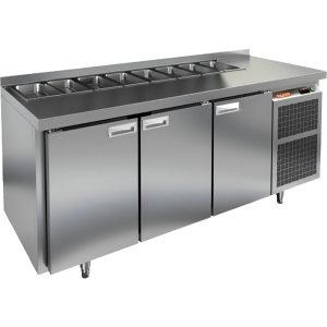 Стол холодильный для салатов HiCold SL1-111GN (1/3) без крышки