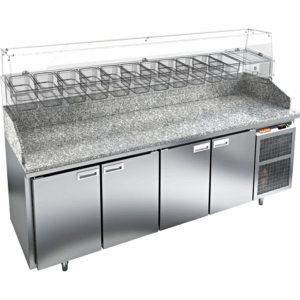 Стол холодильный для пиццы HiCold PZ3-1111/GN камень