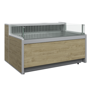 Витрина холодильная Carboma GC111 SP 0,94-2 (1010 Мариель) (открытая, без боковин)