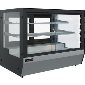 Витрина нейтральная (неохлаждаемая) настольная Carboma AC59 N 0,7-1 (слайдер) (фронт стандартный цвет)
