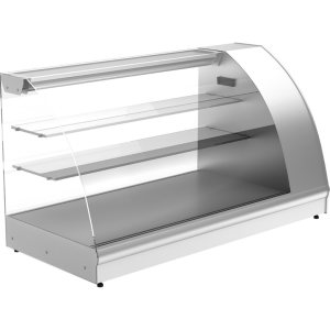 Витрина холодильная настольная Carboma А57 VM 1,2-1 (ВХС-1,2 Арго XL 0011-9006 (серый))