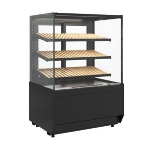 Витрина кондитерская Carboma KC70 N 1,3-1 Light (версия 2.0) (9005) хлебная