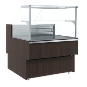Витрина холодильная Carboma GC110 VM 0,94-1 (ВХС-0,94 Carboma CG 110 (динамика)) (1005 венге)