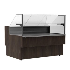 Витрина холодильная Carboma GC110 VV 1,5-1 (ВХСр-1,5 Carboma CG 110 (динамика)) (1005 венге)