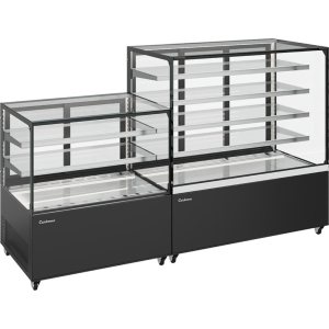 Витрина нейтральная Carboma КС71-130 N 1,2-1 (9005) - Изображение 2