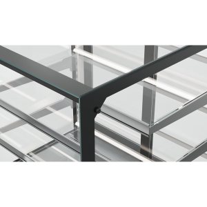 Витрина нейтральная Carboma KC78-130 N 1,2-1 (9005) - Изображение 4