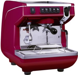 Кофемашина Nuova Simonelli Appia Life 1Gr V красная, высокая группа
