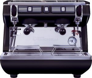 Кофемашина Nuova Simonelli Appia Life Compact 2 Gr S черная, высокая группа - Изображение 2