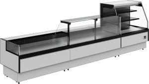 Витрина холодильная GC95 VM 0,94-1 с боковинами (версия 2.0) (9006-9005) - Изображение 2