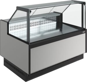 Витрина холодильная Carboma GC110 SV 1,5-1 с боковинами (версия 2.0) (9006-0430)