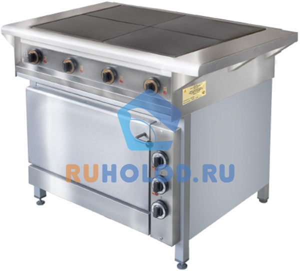 Плита четырехконфорочная ITERMA ПКЭ-4КВ- 840/850/860-54 c духовым шкафом