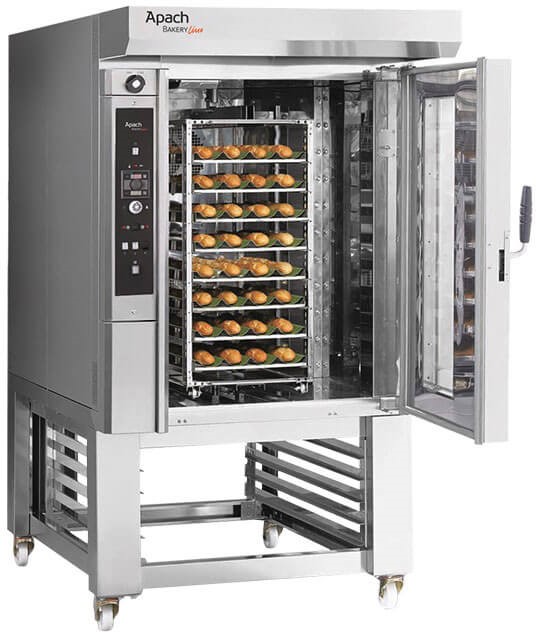 Печь миниротационная газовая с расстойкой Apach Bakery Line C46CS EMPTA